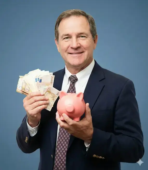 Professional mortgage broker helping clients
